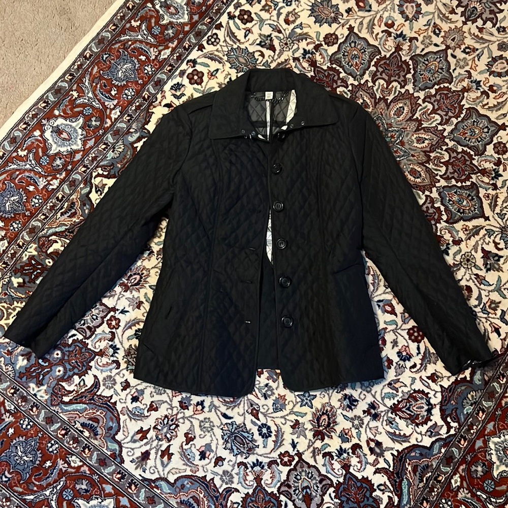 Burberry quilted jacket